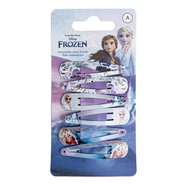 Disney Jégvarázs Snowflakes hajcsat szett 6 db-os