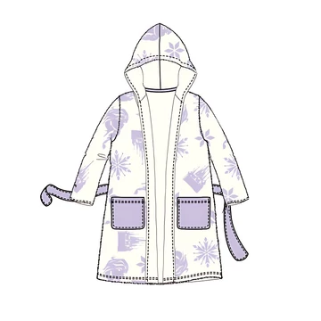 Disney Jégvarázs Ice gyerek köntös 4 - 8 év / 104 - 128 cm