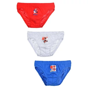Pókember Spidey gyerek fehérnemű, alsó 3 darab/csomag 2 - 5 év / 92 - 110 cm