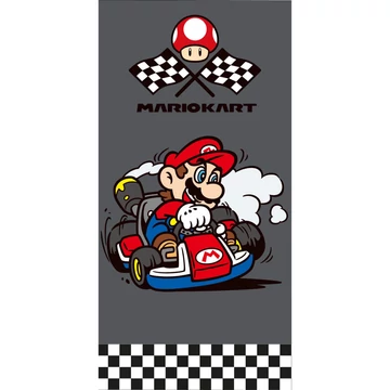Super Mario Kart fürdőlepedő, strand törölköző 70x140cm