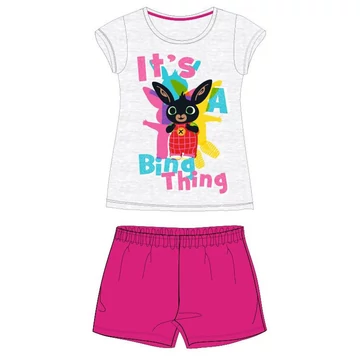 Bing Music Pink gyerek rövid pizsama 6 év / 116 cm