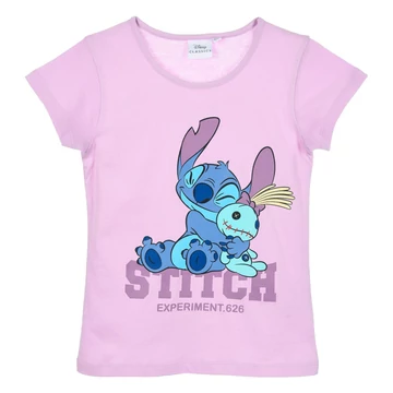 Disney Lilo és Stitch, A csillagkutya Experiment gyerek rövid póló, felső 3 - 8 év / 98 - 128 cm