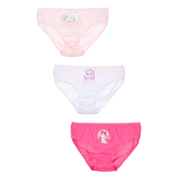Disney Marie Rosy gyerek fehérnemű, bugyi 3 darab/csomag 3 - 6 év / 98 - 116 cm