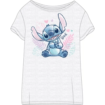Disney Lilo és Stitch, A csillagkutya Pastel Palms női rövid hálópóló S