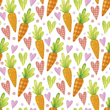 Húsvét Sweet Carrots szalvéta 20 db-os 33x33 cm
