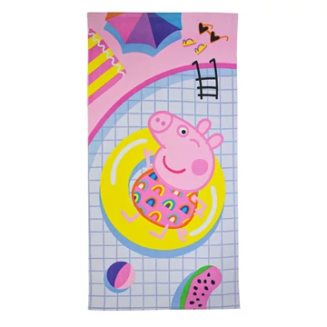 Peppa malac Summer fürdőlepedő, strand törölköző 70x140cm