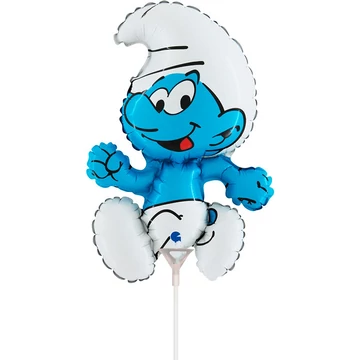 Hupikék törpikék Jokey mini fólia lufi 35 cm (WP)