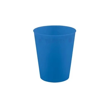Kék Bright Blue micro prémium műanyag pohár 250 ml