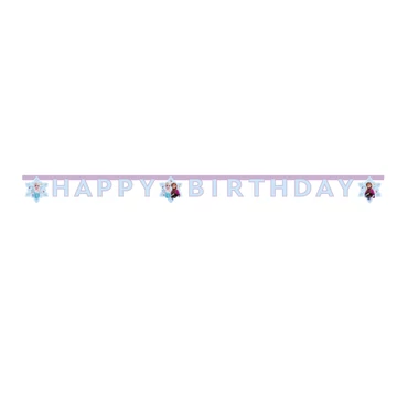 Disney Jégvarázs Idyllic Wonder Happy Birthday felirat FSC 2 m