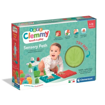 Színes Clemmy Touch &amp; Play készségfejlesztő babajáték Clementoni
