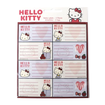 Hello Kitty Apple füzetcímke 16 db-os