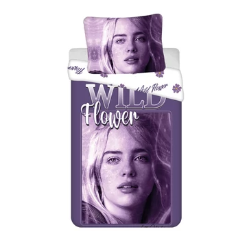 Billie Eilish Wild Flower ágyneműhuzat 140×200cm, 70×90 cm