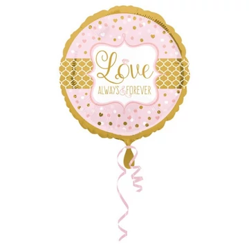 Love Always fólia lufi 43 cm