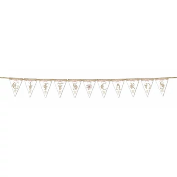 Esküvői Gifts &amp; Cards zászlófüzér 240 cm