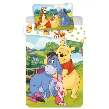 Disney Micimackó Hundred Acre Wood gyerek, ovis ágyneműhuzat 100×135 cm, 40×60 cm