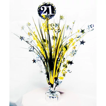 Happy Birthday Gold 21 asztaldísz 45,7 cm