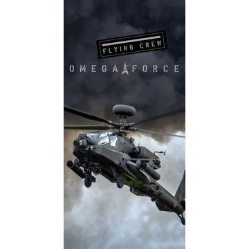 Helikopter Omega Force fürdőlepedő, strand törölköző 70x140cm