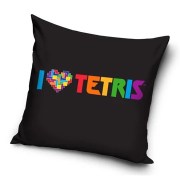 Tetris Black párnahuzat 40x40 cm