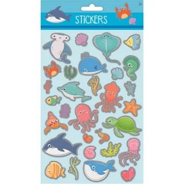 Óceán Aquatic Animals hologrammos szivacs matrica