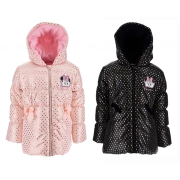 Disney Minnie Heart gyerek bélelt kabát 3 - 8 év / 98 - 128 cm