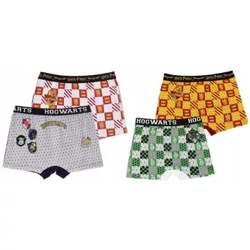 Harry Potter Houses gyerek boxeralsó 2 darab/csomag 6 - 12 év / 116 - 152 cm