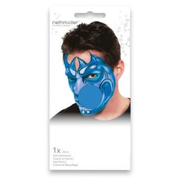 Kék Halloween arcfesték, smink 28 ml