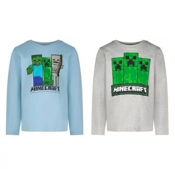 Minecraft Trio gyerek hosszú ujjú póló, felső 6 - 12 év / 116 - 152 cm
