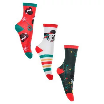 Disney Mickey Santa Hat Karácsonyi férfi zokni 36-44
