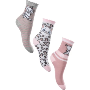 Disney Marie Fancy Grey gyerek zokni 23/26