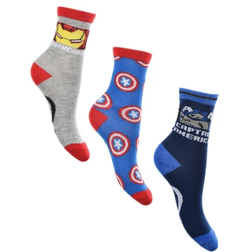 Bosszúállók Captain America gyerek zokni 27/30