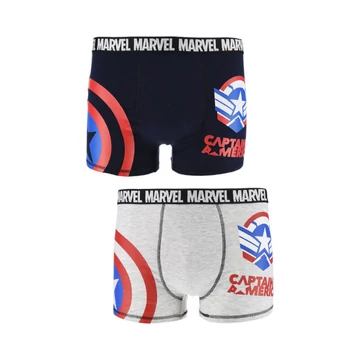 Marvel Captain America férfi boxeralsó 2 darab/csomag (S-XL)