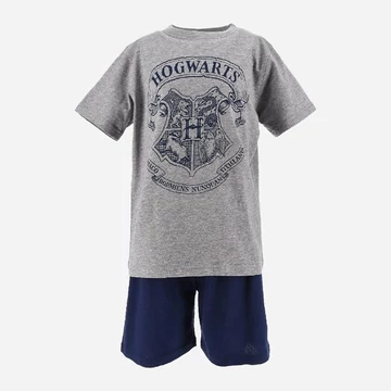 Harry Potter Hogwarts Grey gyerek rövid pizsama 6 év / 116 cm