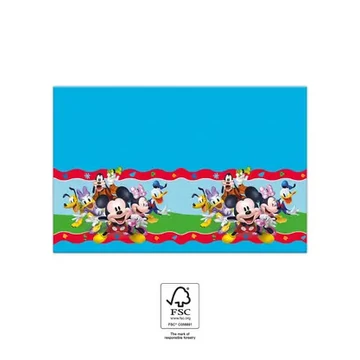 Disney Mickey Rock the House papír asztalterítő 120x180 cm FSC