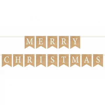 Merry Christmas Brown felirat 250 cm