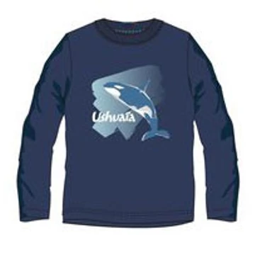 Ushuaia Whale, Bálna férfi otthoni póló S-XXL
