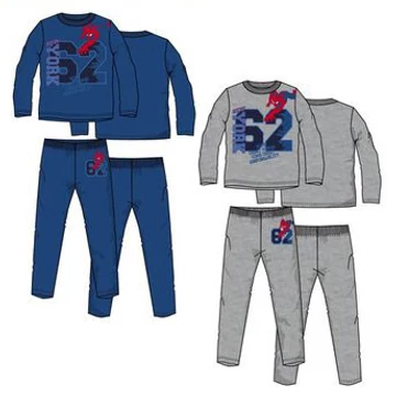 Pókember York gyerek hosszú pizsama 3 - 8 év / 98 - 128 cm