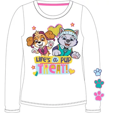 Mancs Őrjárat Pup Treat gyerek hosszú póló, felső 8 év / 128 cm