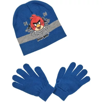 Angry Birds Heavy Hitters Blue gyerek sapka + kesztyű szett 54 cm
