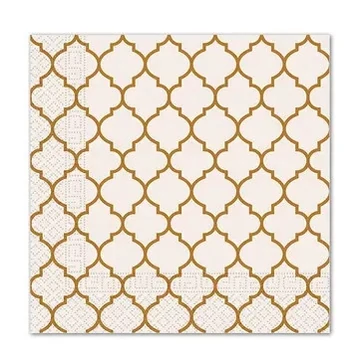 Barna Brown Tiles szalvéta 20 db-os 33x33 cm FSC