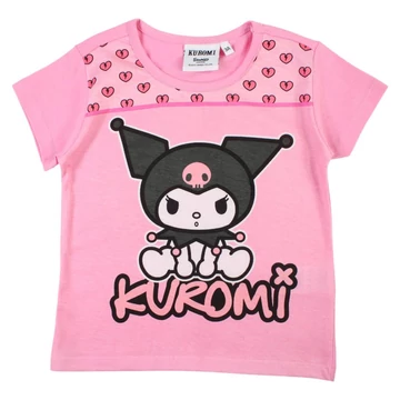 Hello Kitty Kuromi Pink gyerek rövid póló, felső 4 év / 104 cm