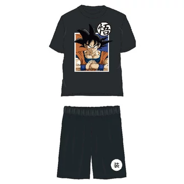 Dragon Ball Saiyan Black gyerek rövid pizsama 8 év / 128 cm
