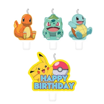 Pokémon Initial tortagyertya, 4 db-os gyertya szett