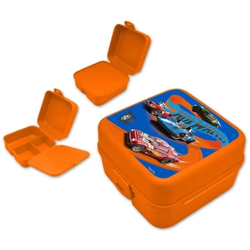 Hot Wheels Race több rekeszes uzsonnás doboz, szendvicsdoboz