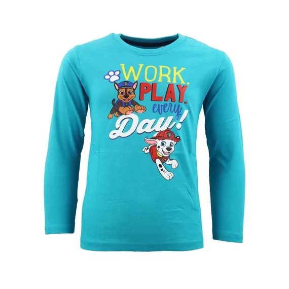Mancs Őrjárat Work Play gyerek hosszú póló, felső 3 - 8 év / 98 - 128 cm