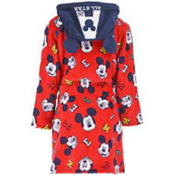 Disney Mickey All Star gyerek köntös 3 - 8 év / 98 - 128 cm