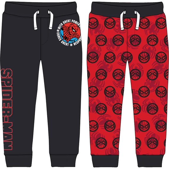 Pókember Power gyerek hosszú nadrág, jogging alsó 4 - 7 év / 104 - 122 cm