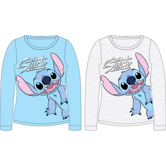 Disney Lilo és Stitch, A csillagkutya Smile gyerek hosszú póló, felső 3 - 8 év / 98 - 128 cm