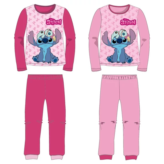Disney Lilo és Stitch, A csillagkutya Scrump gyerek hosszú pizsama 3 - 8 év / 98 - 128 cm
