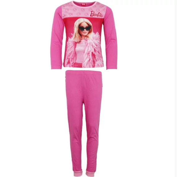Barbie Elegant gyerek hosszú pizsama 3 - 8 év / 98 - 128 cm
