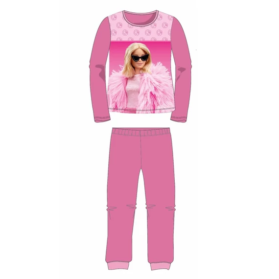 Barbie Elegant gyerek hosszú pizsama 3 - 8 év / 98 - 128 cm